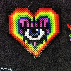 ✨NEW RAINBOW EYE PERLER KANDI